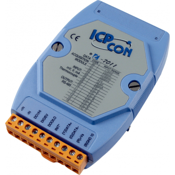 I-7011 CR Модуль аналогового ввода сигнала с термопары ICP DAS (00-01075503) RS-485 -25 до +75°C I-7011 CR Модуль аналогового ввода сигнала с термопары ICP DAS (00-01075503) RS-485 -25 до +75°C