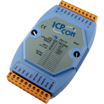 I-7017 CR Модуль с 8 каналами аналогового ввода ICP DAS (00-01075510) RS-485 -25 до +75°С I-7017 CR Модуль с 8 каналами аналогового ввода ICP DAS (00-01075510) RS-485 -25 до +75°С