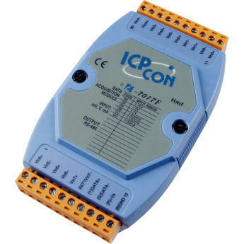 I-7017F CR Высокоскоростной модуль с 8 каналами аналогового ввода ICP DAS (00-01086873) 8 каналов от -25 до +75 °С I-7017F CR Высокоскоростной модуль с 8 каналами аналогового ввода ICP DAS (00-01086873) 8 каналов от -25 до +75 °С