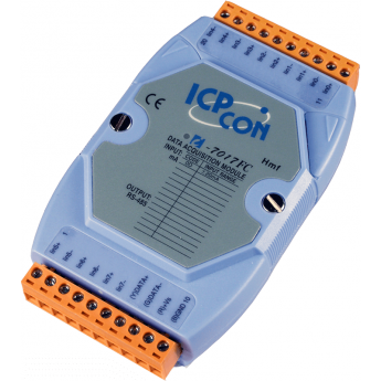 I-7017FC CR Модуль с 8 каналами аналогового ввода (для ввода токовых сигналов, 125 Ом шунт уже установлен) ICP DAS (00-01163829) RS-485 на DIN-рейку I-7017FC CR Модуль с 8 каналами аналогового ввода (для ввода токовых сигналов, 125 Ом шунт уже установлен) ICP DAS (00-01163829) RS-485 на DIN-рейку