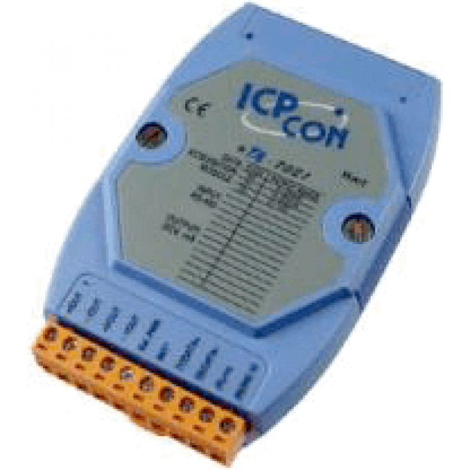 I-7021 CR Модуль с 1 каналом аналогового вывода, разрешение - 12 бит, параллельная шина ICP DAS (00-01075511) RS-485 -25 до +75°С I-7021-CR