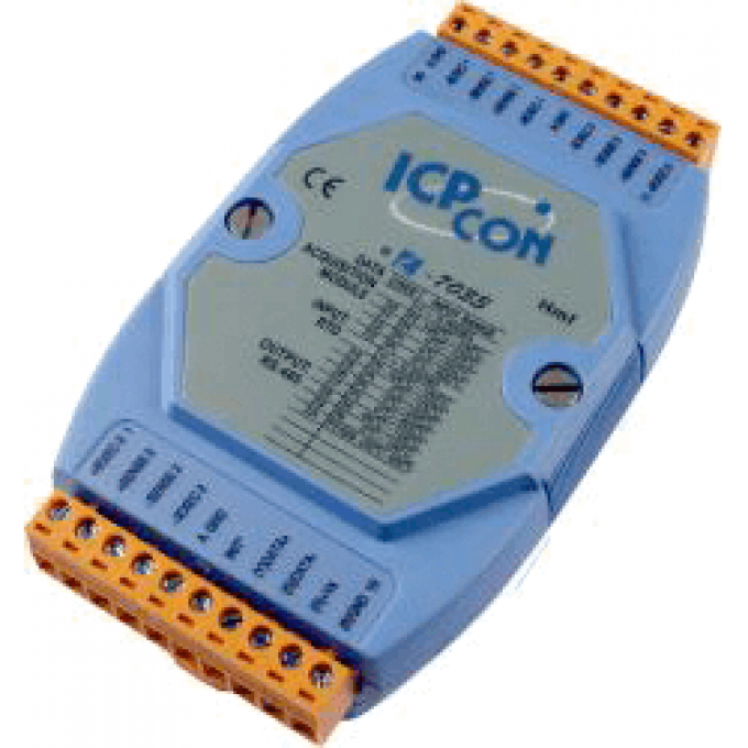 I-7033 CR Модуль с 3 каналами аналогового ввода, с термосопротивлением ICP DAS (00-01094326) RS-485 -25..+75°C I-7033-CR