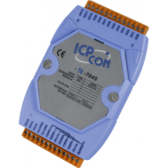 I-7045 CR Модуль с 16 каналами изолированного дискретного вывода, последовательная шина ICP DAS (00-01149925) RS-485 16 выходов
