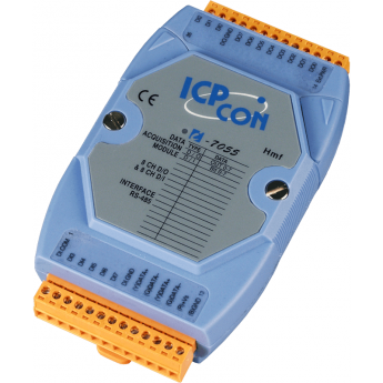 I-7055 CR Модуль с 8 каналами изолированного дискретного ввода и 8 каналами изолированного дискретного вывода, последовательная шина ICP DAS (00-01150 I-7055 CR Модуль с 8 каналами изолированного дискретного ввода и 8 каналами изолированного дискретного вывода, последовательная шина ICP DAS (00-01150