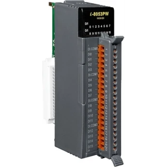 I-8053PV-220VDC Модуль ввода, 16 каналов дискретного ввода, контакт с внешним питанием, с изоляцией до 3750В, параллельная шина, 220VDC, ICP DAS Пластик