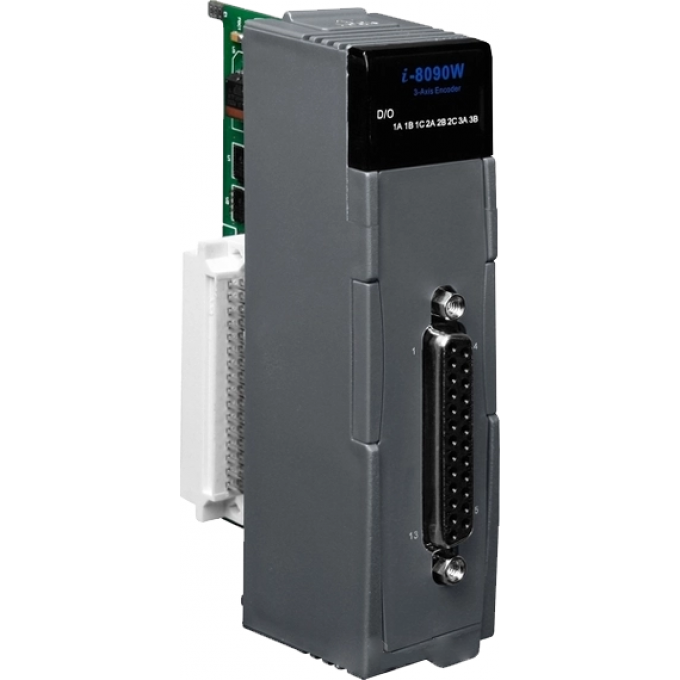 Модуль ввода 3-х осевого 16-битного счетчик кодера, ICP DAS пластик I-8090W