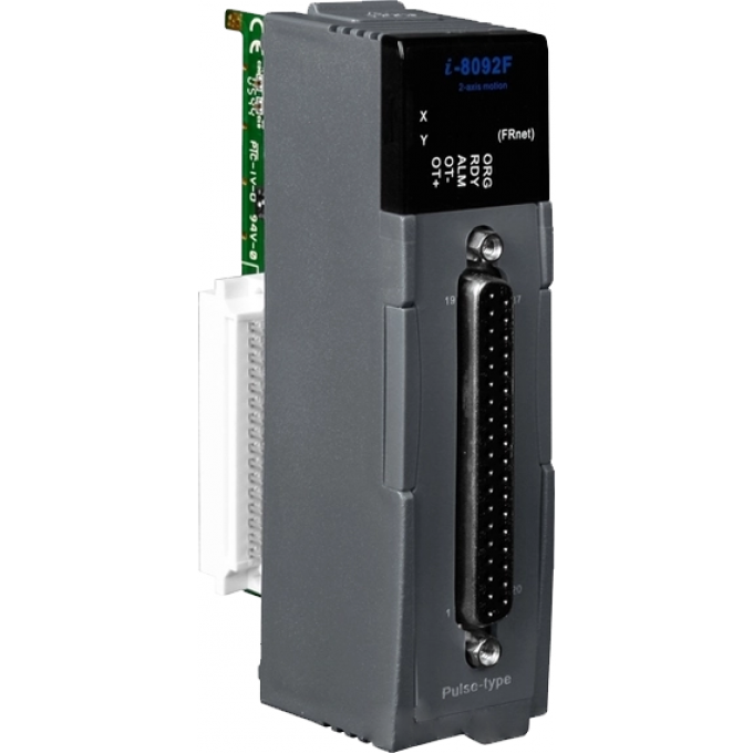 Высокоскоростной модуль двухкоординатного управления сервоприводом и шаговыми двигателями, ICP DAS Пластик I-8092F