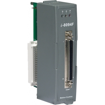 I-8094F Модуль четырехкоординатного управления сервоприводом и шаговыми двигателями, линейная интерполяция до 3 осей, круговая интерполяция 2 осей, порт FRnet, ICP DAS пластик I-8094F Модуль четырехкоординатного управления сервоприводом и шаговыми двигателями, линейная интерполяция до 3 осей, круговая интерполяция 2 осей, порт FRnet, ICP DAS пластик