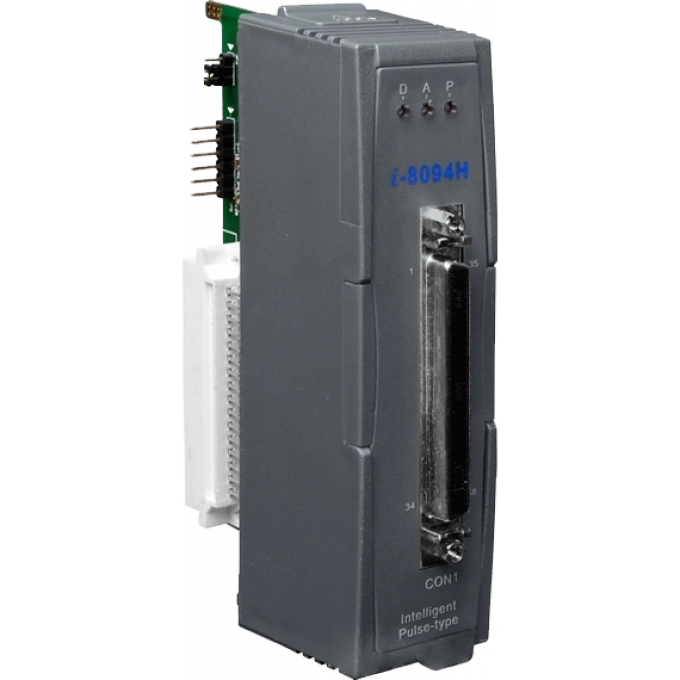 Модуль четырехкоординатного управления сервоприводом и шаговыми двигателями, линейная интерполяция до 3 осей, круговая интерполяция 2 осей, процессор 80186, порт FRnet, ICP DAS пластик I-8094H