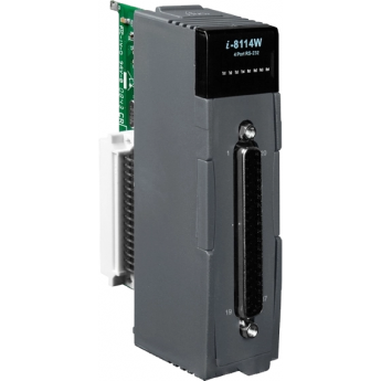 I-8114W Высокопрофильный коммуникационный 4-х канальный модуль RS-232, без изоляции, ICP DAS Пластик