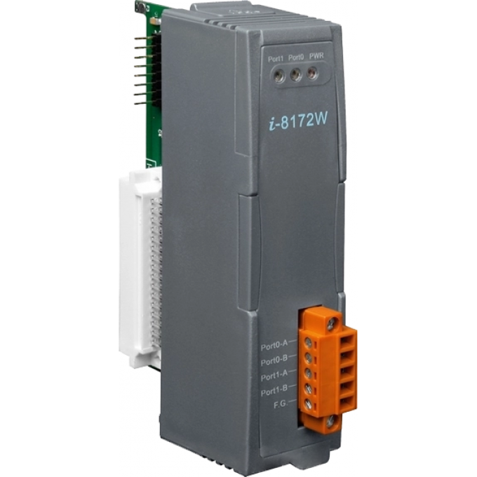 Высокопрофильный интерфейсный модуль FRnet, ICP DAS Пластик I-8172W