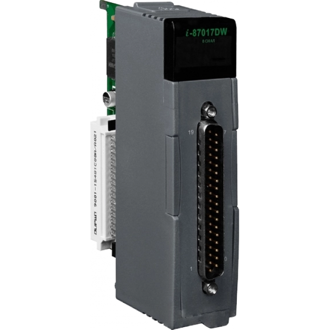 Высокопрофильный модуль ввода, 8/16 каналов аналогового ввода, 16-бит, DB-37, защита от высокого напряжения, последовательная шина, ICP DAS Пластик I-87017DW