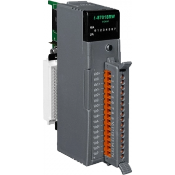 I-87018RW Высокопрофильный 8-канальный модуль ввода сигнала с термопары, защита от перенапряжения до 240 В, ICP DAS Пластик