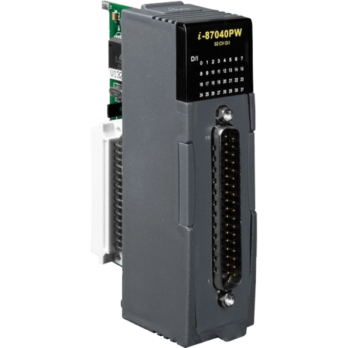 Высокопрофильный 32-канальный модуль дискретного ввода с изоляцией, ICP DAS пластик I-87040PW