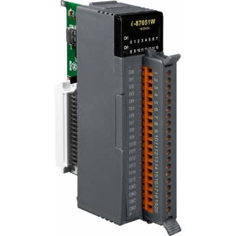 I-87051W Высокопрофильный модуль дискретного ввода, ICP DAS пластик