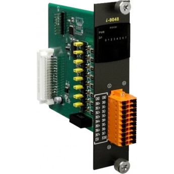 I-9048 Модуль ввода, 8 каналов дискретного ввода с функцией прерывания, ICP DAS бескорпусной
