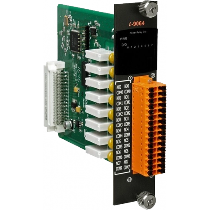 Модуль вывода, 8 каналов вывода реле, ICP DAS Бескорпусной I-9064