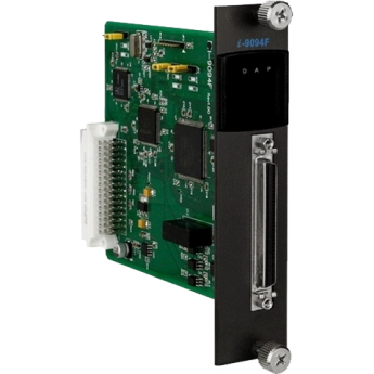 I-9094F Модуль четырехкоординатного управления сервоприводом и шаговыми двигателями, линейная интерполяция до 3 осей, круговая интерполяция 2 осей, порт FRnet, ICP DAS Бескорпусной