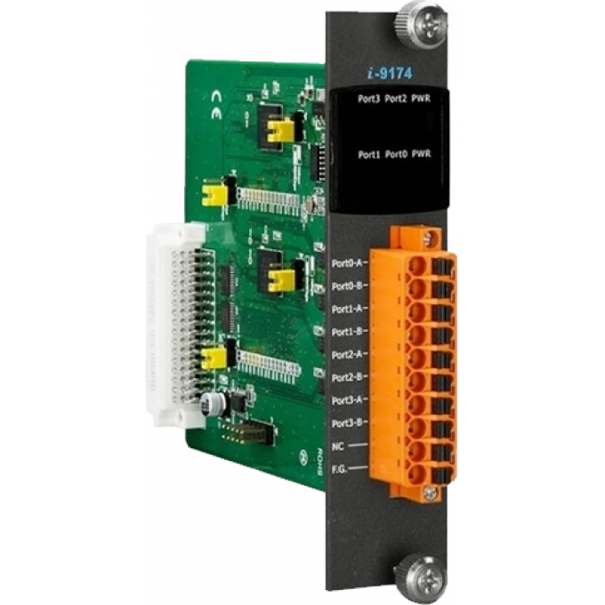 Коммутационный модуль FRnet, 4 порта FRnet, ICP DAS Бескорпусной I-9174