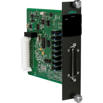 I-97018/S 8-канальный модуль ввода сигнала с термопар с защитой от превышения напряжения, с пассивной платой CN-1824M, ICP DAS Бескорпусной