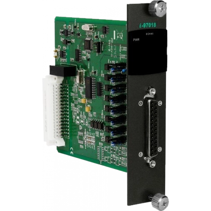 8-канальный модуль ввода сигнала с термопар с защитой от превышения напряжения, с пассивной платой CN-1824M, ICP DAS Бескорпусной I-97018/S